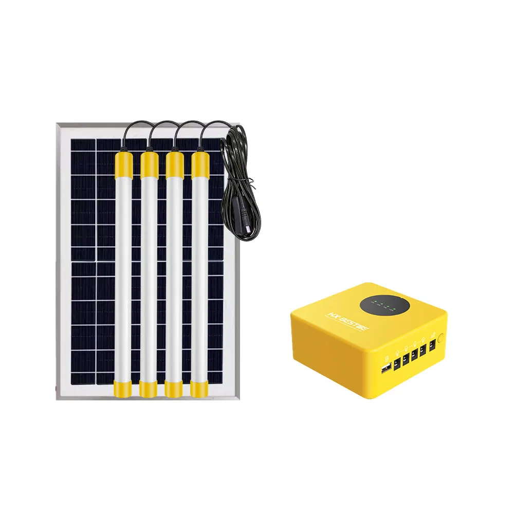 4 LED Lights off Grid Solar System Solar Energy System Complete Mini Solar Power System Small Portable Solar Generator Solar Home Lighting System