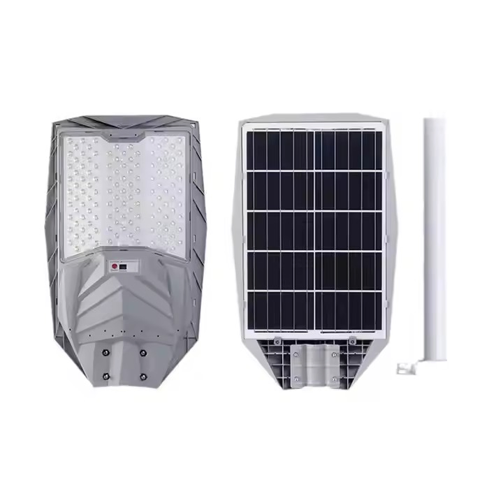 Manufacturer Aluminum High Lumen Outdoor 100W 150W 200W Remote Control Rural Areas Solar Street Lamp LED Solar Street Light