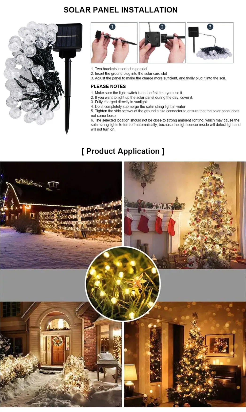 Solar String Light View 6