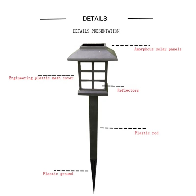 Pathway Waterproof Outdoor Solar Lamp Garden Landscape Yard Patio Driveway Walkway Lighting