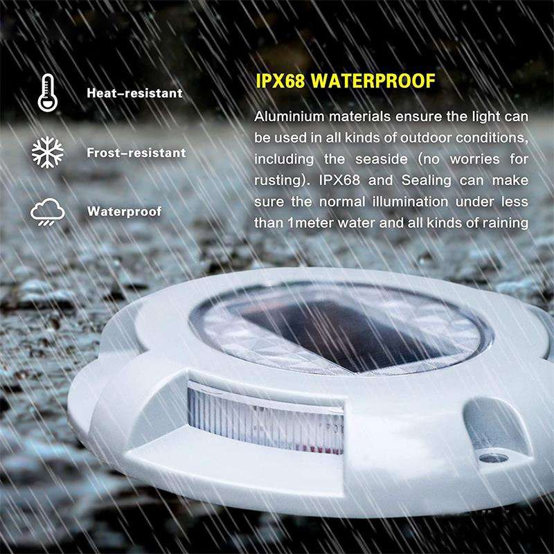 Solar LED Outdoor Step Light - Model No.: up-Srd313