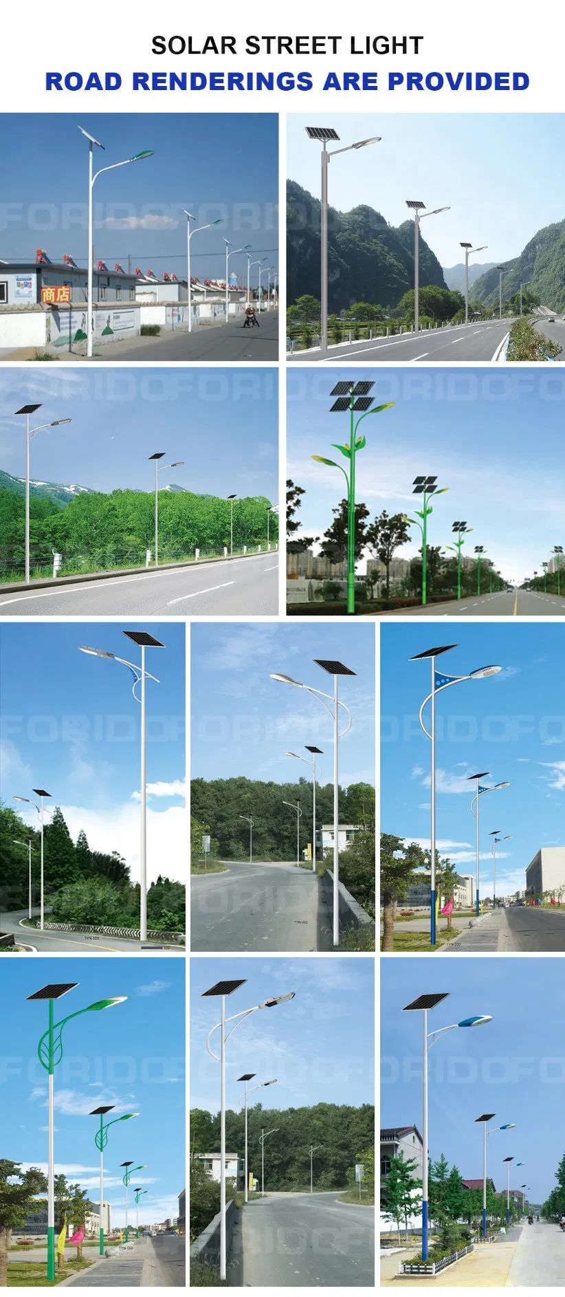 Solar LED Street Light