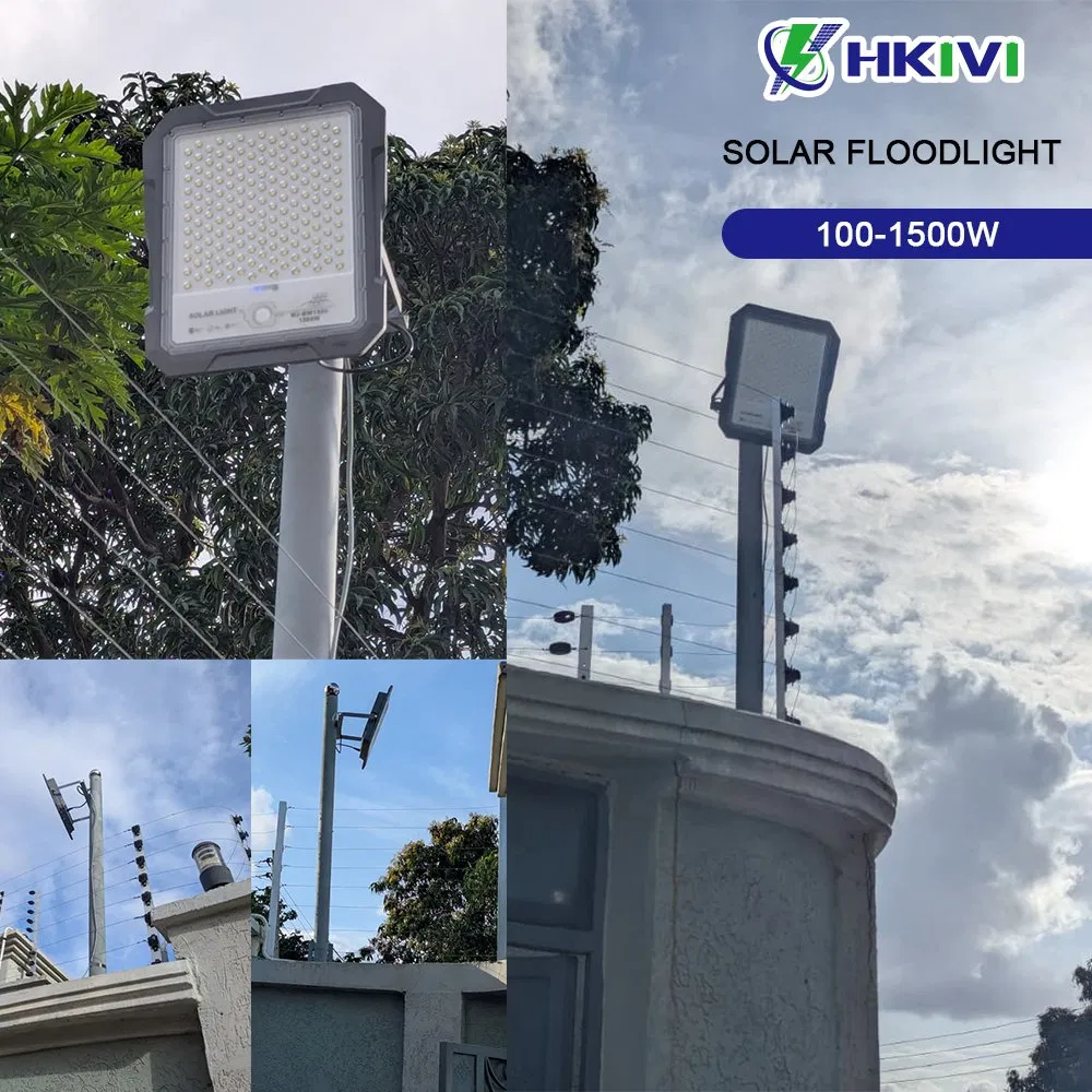 Solar LED Floodlight Monitoring Flood Light with Camera HD