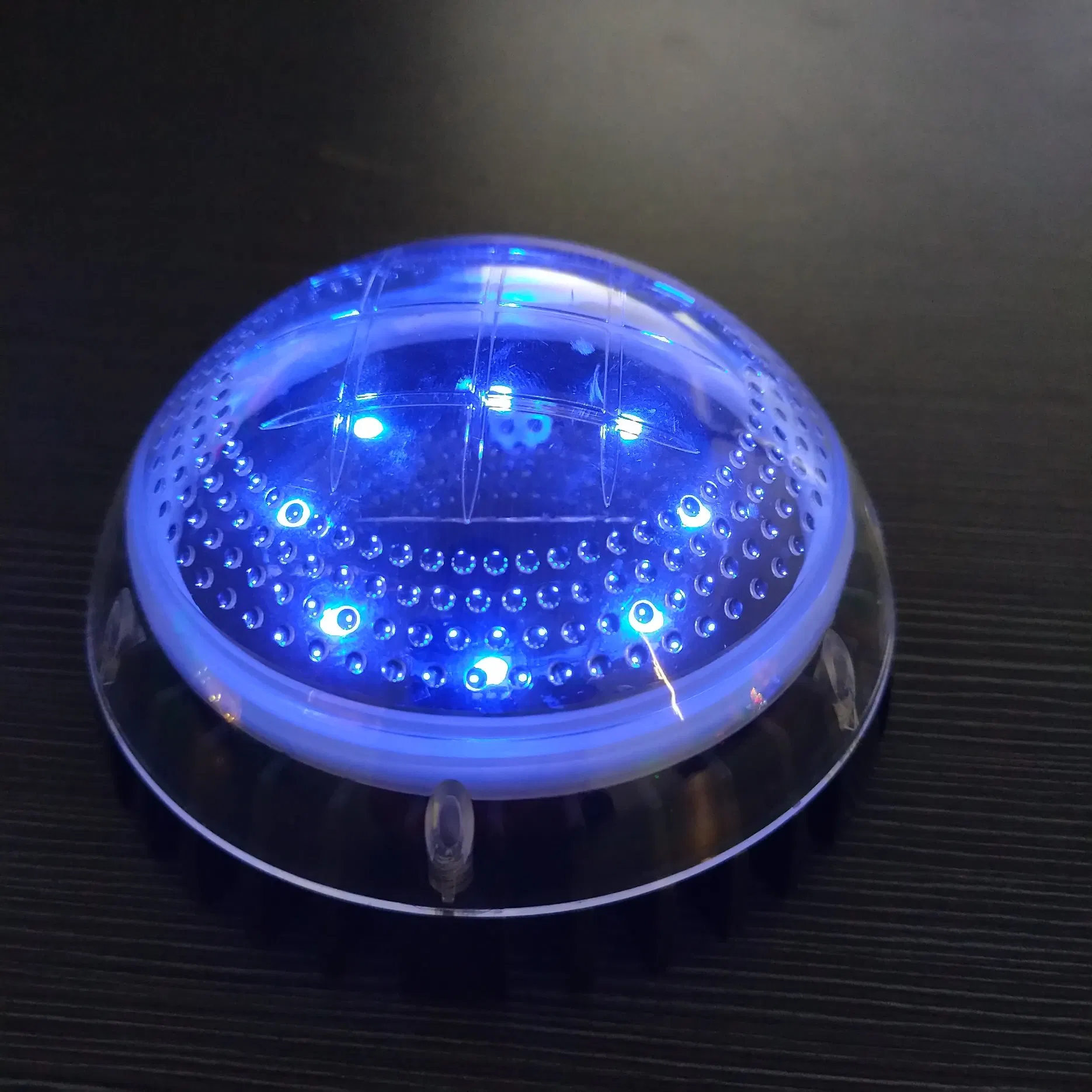 Solar Deck Lights Driveway Dock LED Light Solar Powered Outdoor Waterproof Road Markers for Step Sidewalk Stair