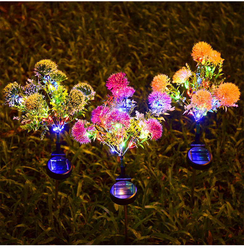 Solar Outdoor Lights Garden Decor Upgraded Solar Garden Lights Decorative Scallion