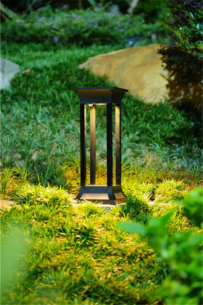 Solar LED Lawn Light View 1