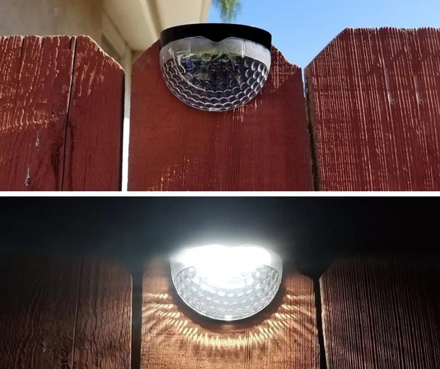 Solar Fence Light 1