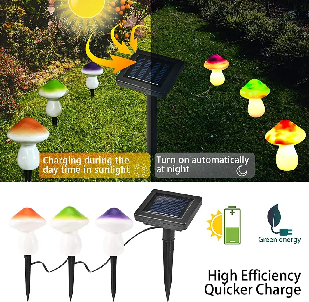 Solar Mushroom Light 5