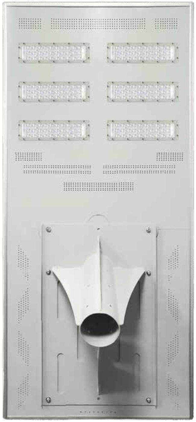 New Product IP65 IP66 100lm/120lm/130lm Solar Power Street Light for Parking