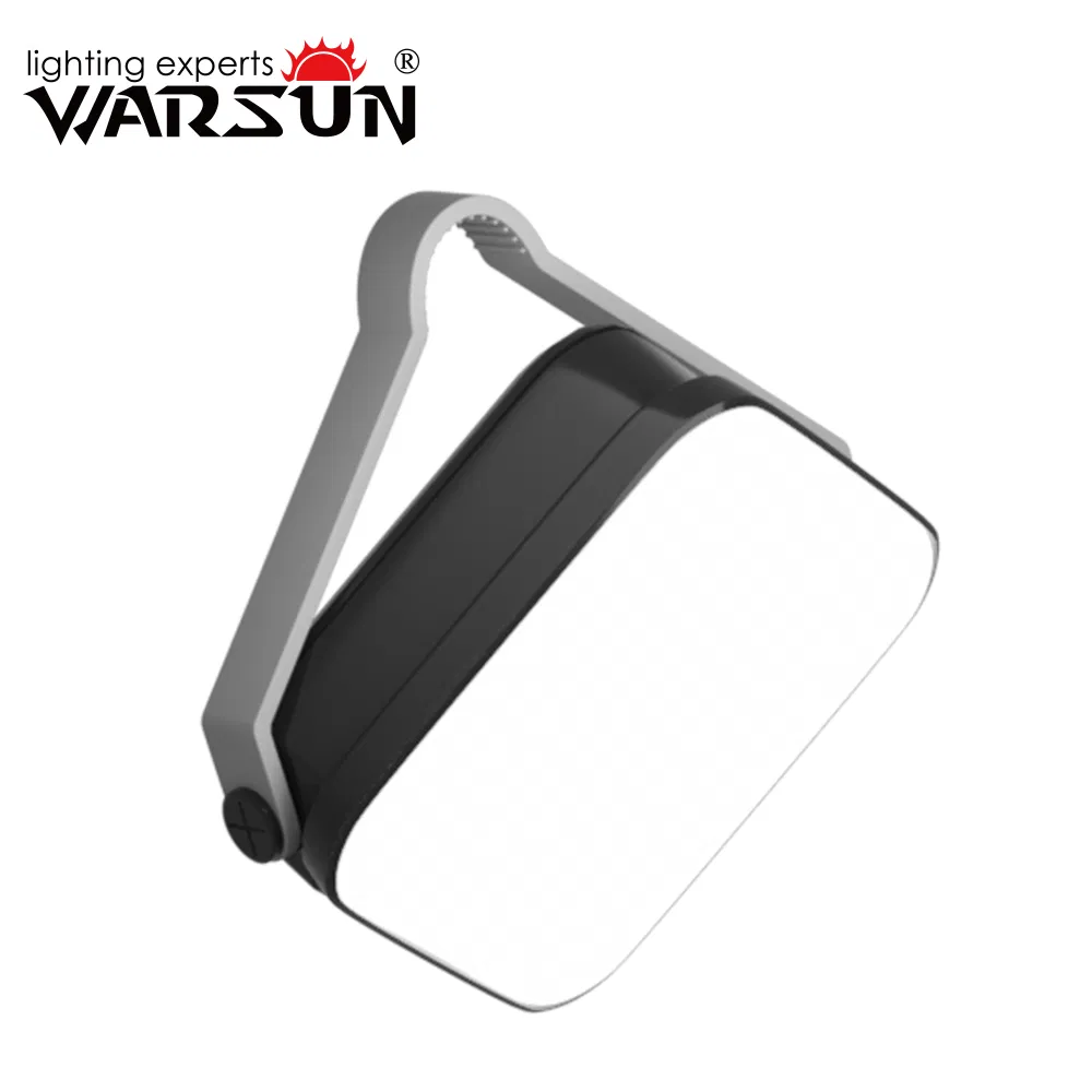 Warsun Tc36 Camping Light 1000 Lumens Multi-Functional Outdoor Torch Light ABS Waterproof Ipx5 LED Solar Rechargeable Powerbank Floodlight