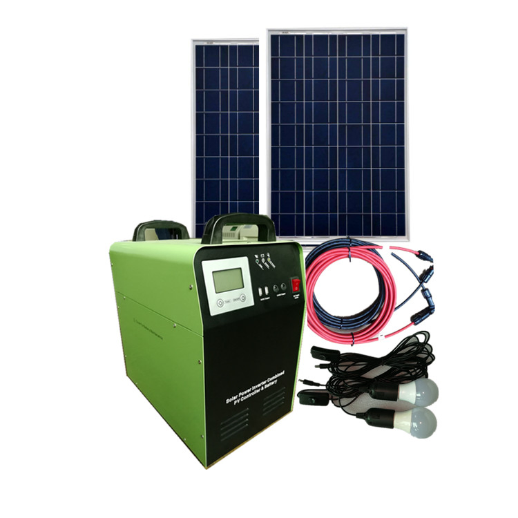 24V 200ah 1.5kw Home Lighting Portable Solar Power System
