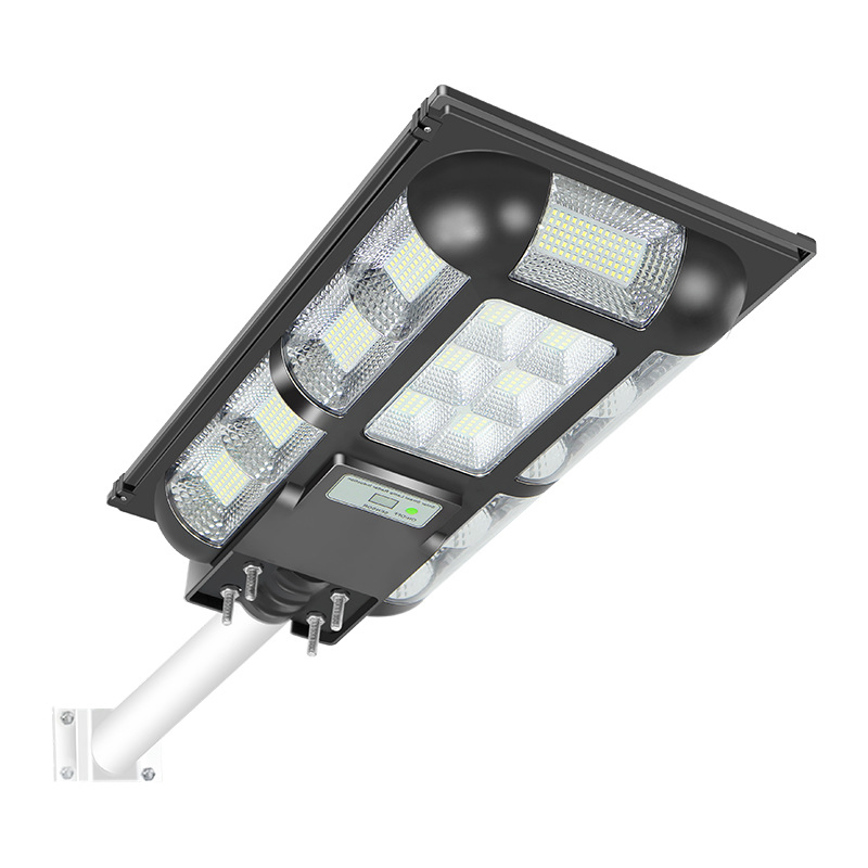 Solar Light LED Solar Street Light Remote Control Adjustment Solar Security Light 360, 000lm 360° Panoramic Camera