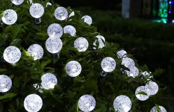 Solar Christmas Light String 6