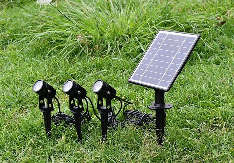Solar Powered Spotlight 4