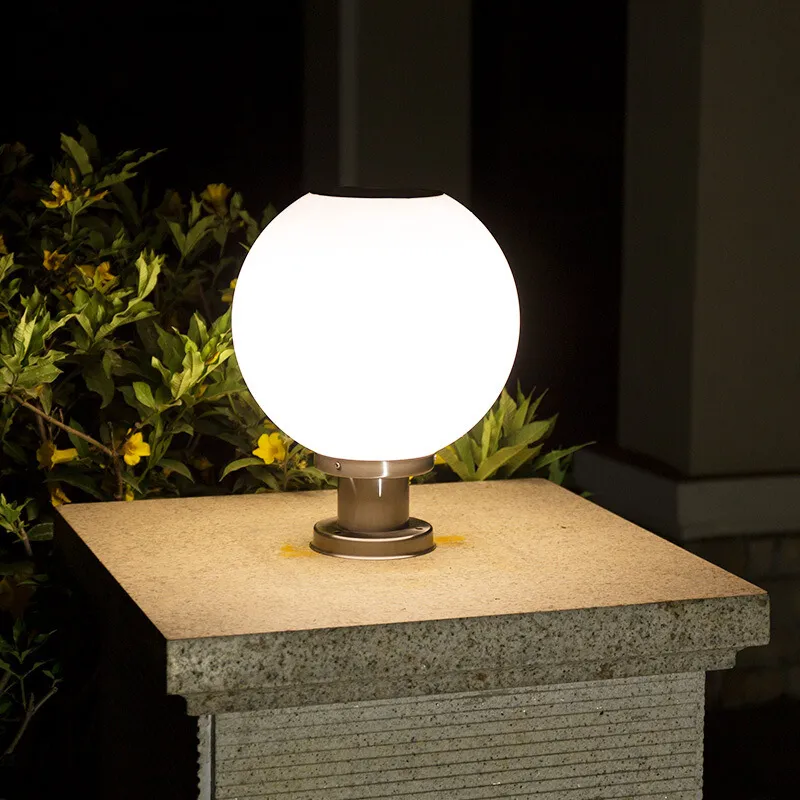 Solar Pillar Lamp View 1