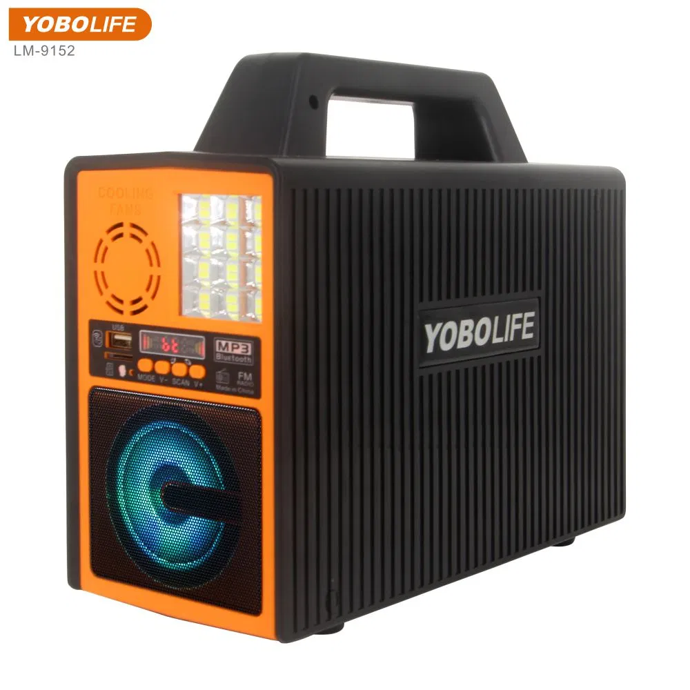 Yobolife 150W Solar Panels System Kits Outdoor Radio Camping LED Light Solar Home Lighting Kits