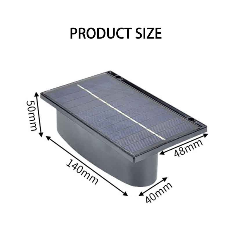 Super Bright RGB LED Solar Wall Lamp for Garden Fence Stairs Decorative Lighting Outdoor IP65 Rating Landscape Solar Step Light