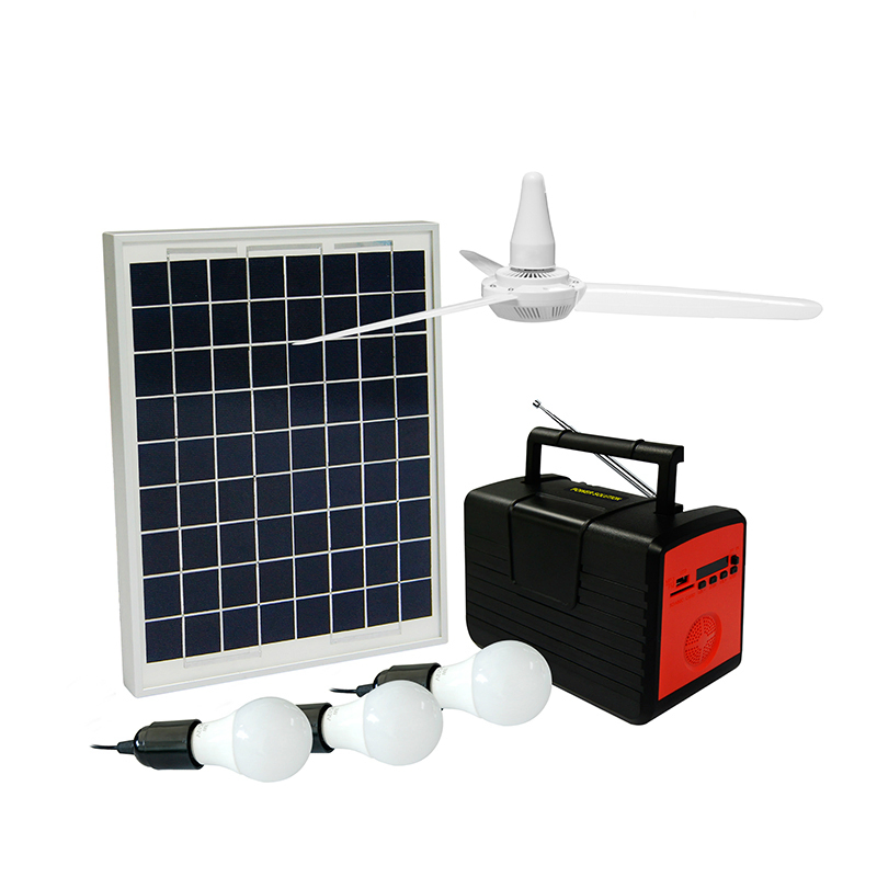 Ukraine Solar Home System Portable 13ah Solar Home Lighting System