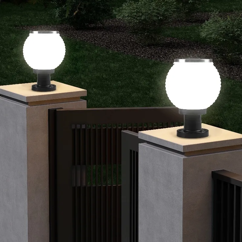 Globe Pillar Lights