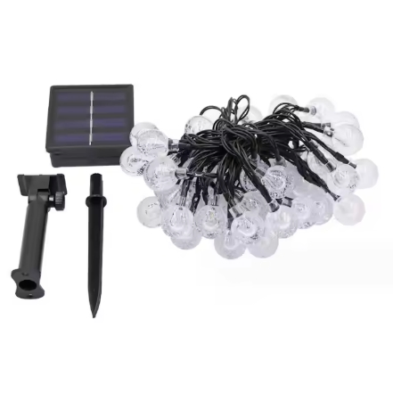 Solar Christmas Light String Color Multicolor Light Outdoor Waterproof for Tree Decoration