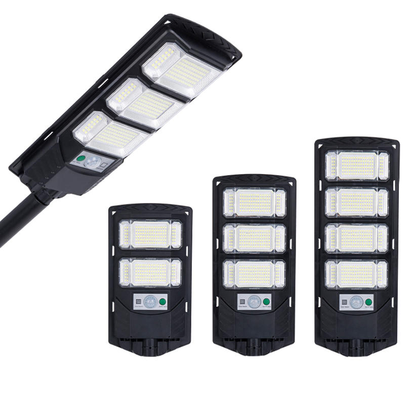 200W Solar Street Light IP65 Waterproof Super Bright LED Solar Street Lamp for Street Path Driveway Yard Parking Lot Security Lighting