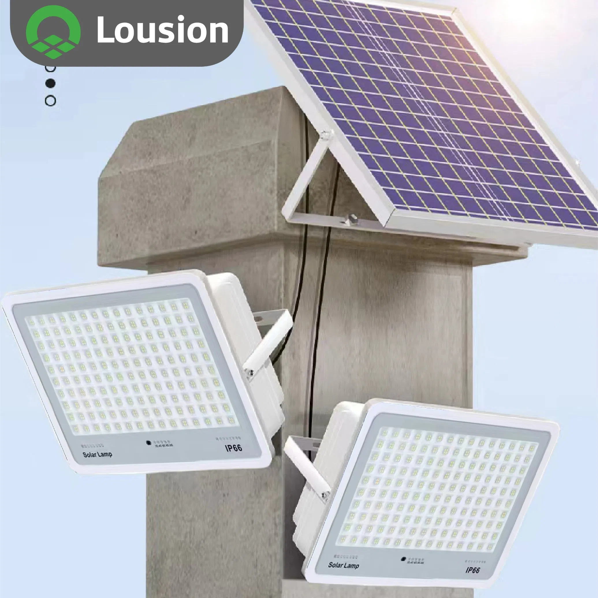High Brightness Toolless IP65 Solar Flood Lights for Garden
