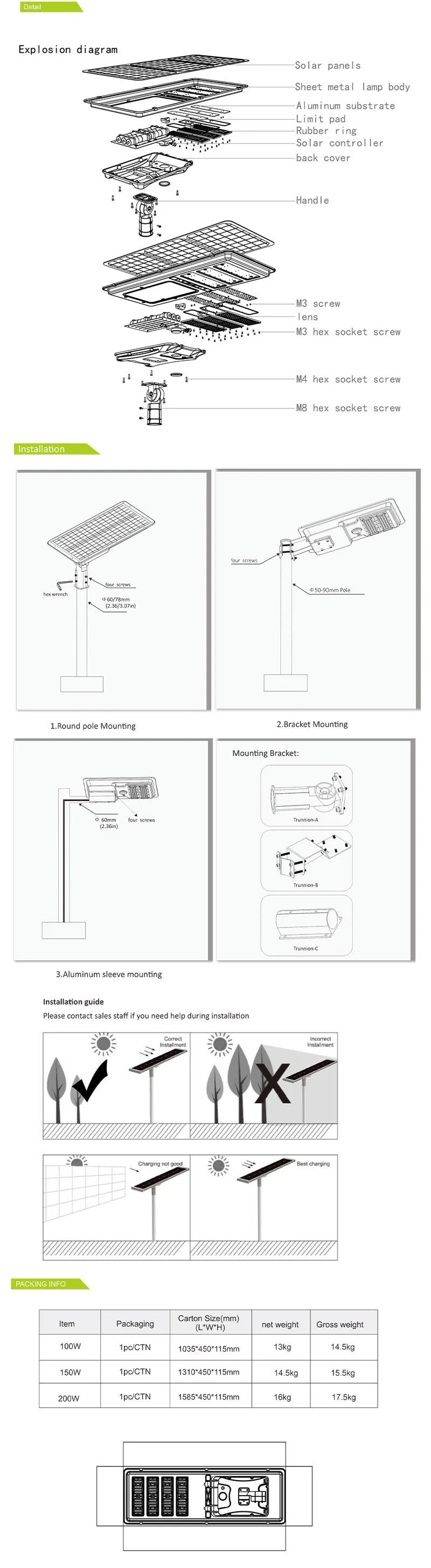 Solar LED Street Light
