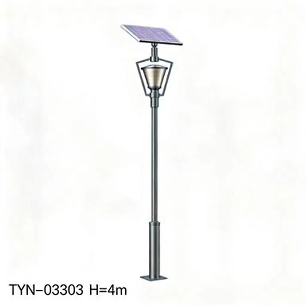 Outdoor Lighting Post Split Solar LED Street Road Light for Pathway