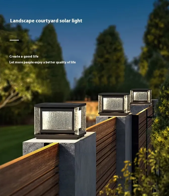 Modern LED Pillar Light