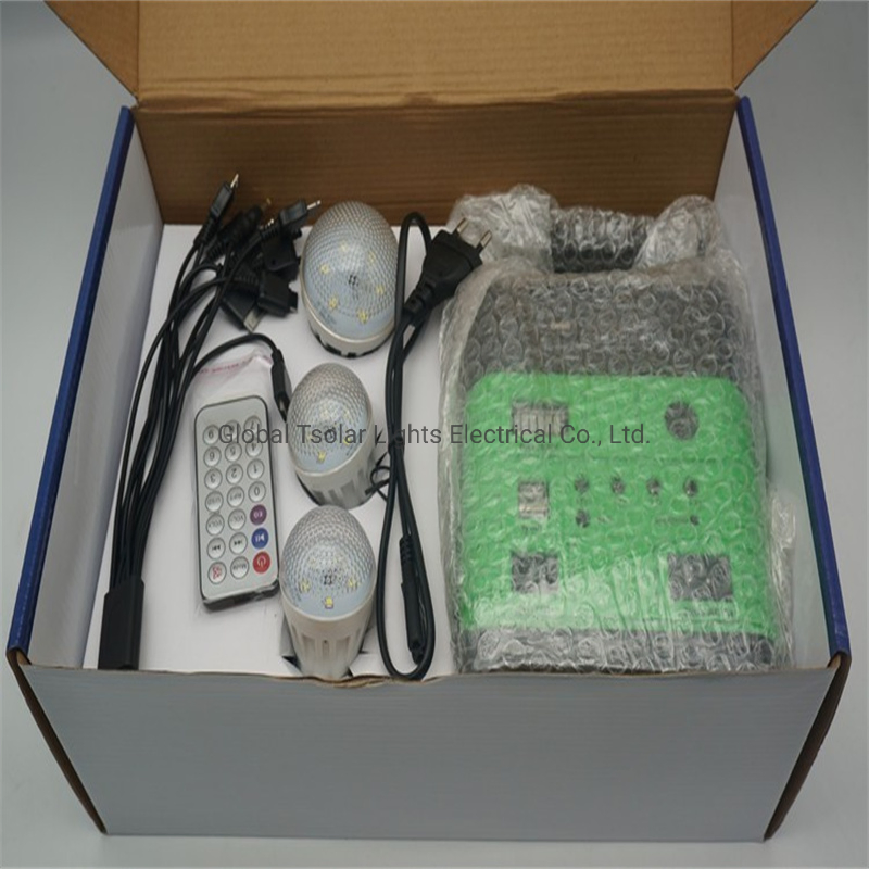 2021 2022 2023 Chinese Hot Selling FM/Radio/Bluetooth/ Lighting Modes Solar Home Lighting System Solar Power Kits Mobile Power Portable Power