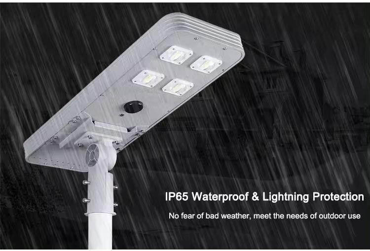 New Product IP65 IP66 100lm/120lm/130lm Solar Power Street Light for Parking