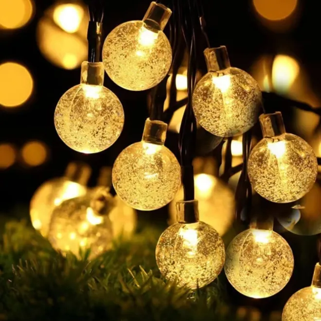 Solar Christmas Light String 3