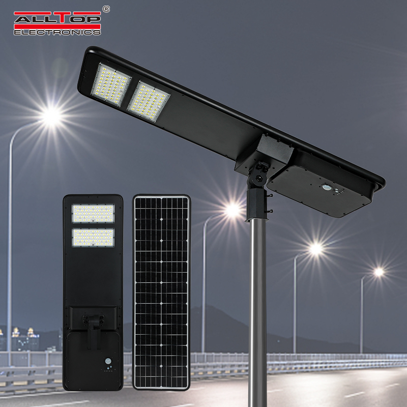 High-Efficiency LiFePO4 LED Solar Light for Parking Lots