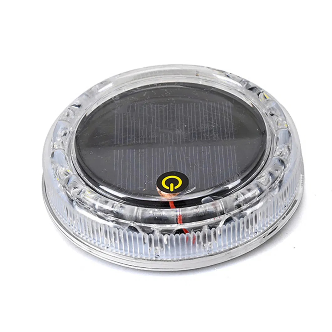 LED Lights New Third Generation Touch Auto Solar Flash Light Anti-Rear-End Light LED Parking Safety Side Light