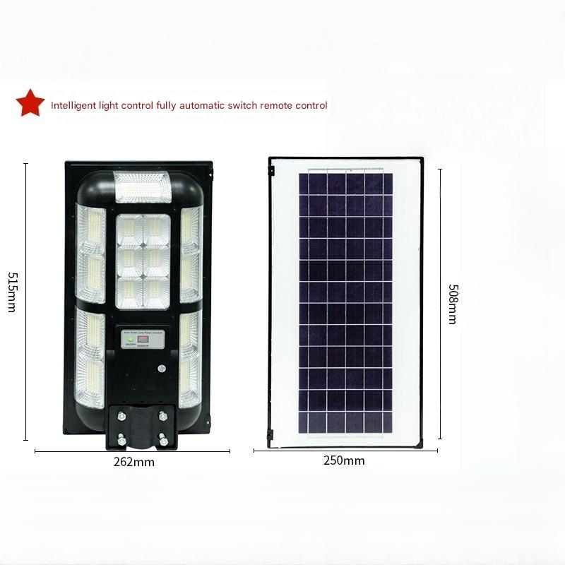 Solar Light LED Solar Street Light Remote Control Adjustment Solar Security Light 360, 000lm 360° Panoramic Camera