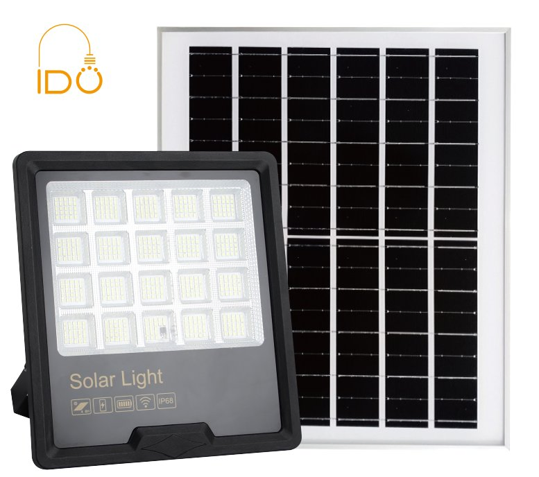 Weatherproof Solar Outdoor Floodlight: Great for Deck, Porch &amp; Walkways
