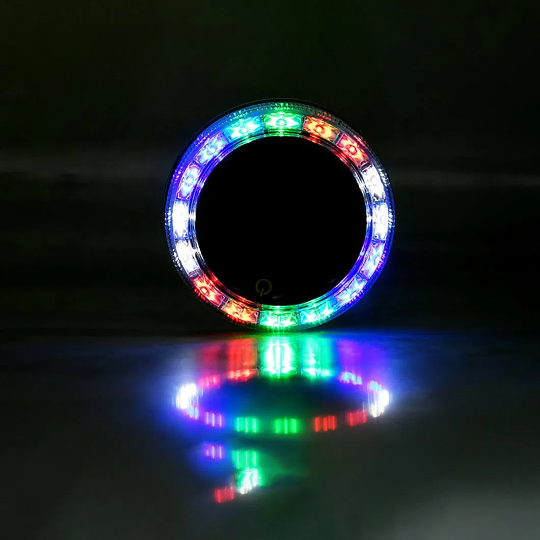 LED Lights New Third Generation Touch Auto Solar Flash Light Anti-Rear-End Light LED Parking Safety Side Light