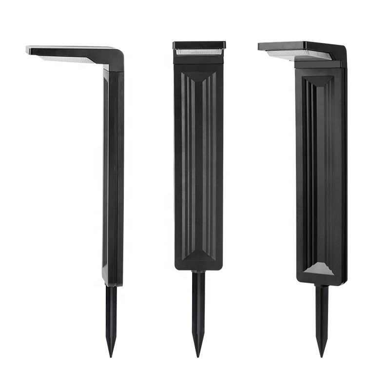 Solar Powered Outdoor Pathway Decoration Landscape Waterproof Lawn Lamp Solar Spot Lights LED Solar Bollard Garden Lights