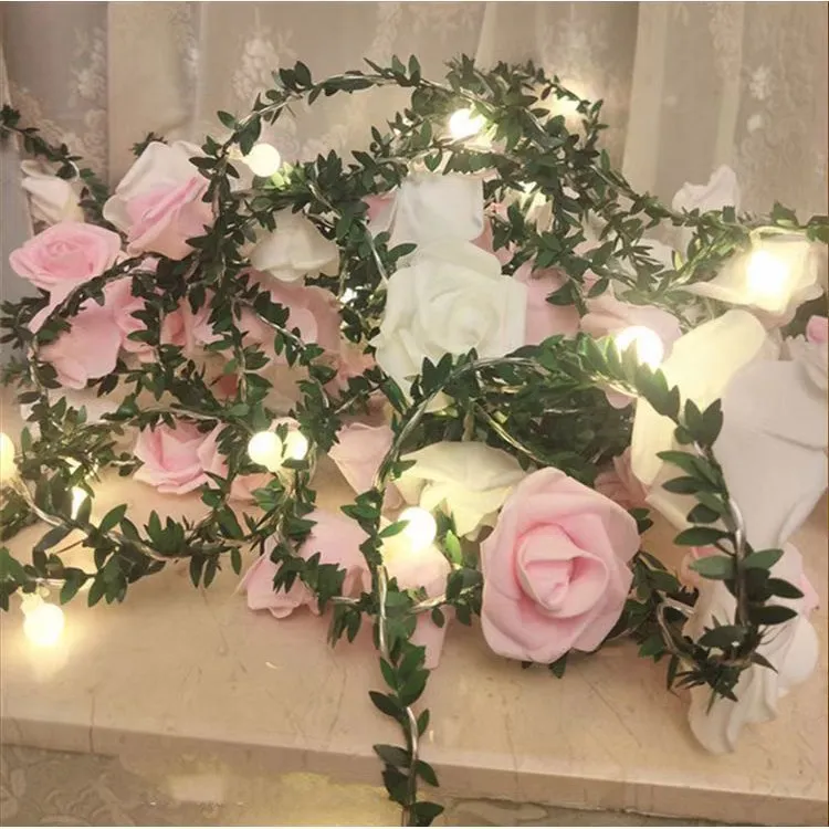 LED Rose Light String 4