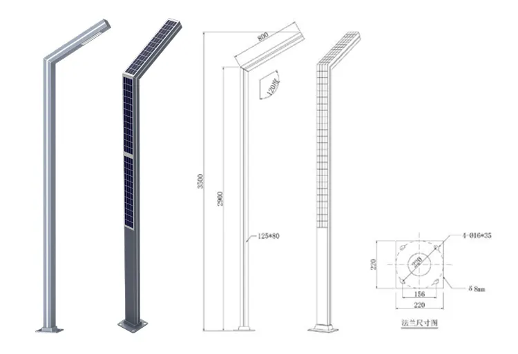 Solar Garden Light Detail 3