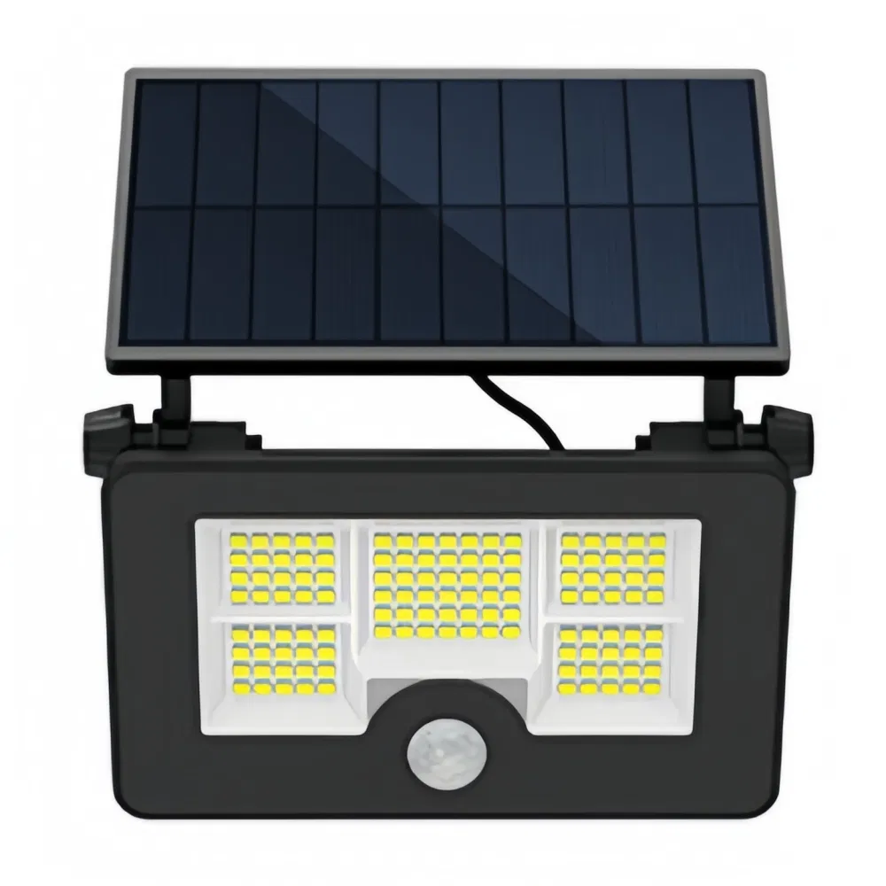 Portable Solar Wall Light Rechargeable Solar Light with Radar function for Parking Garden Courtyard Solar Flood Light