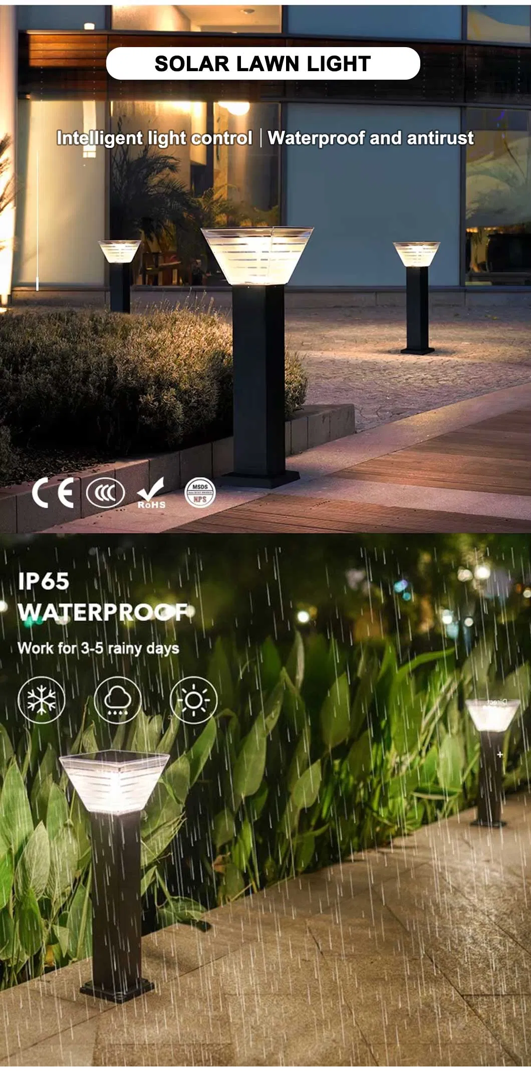 Solar Bollard Light 1