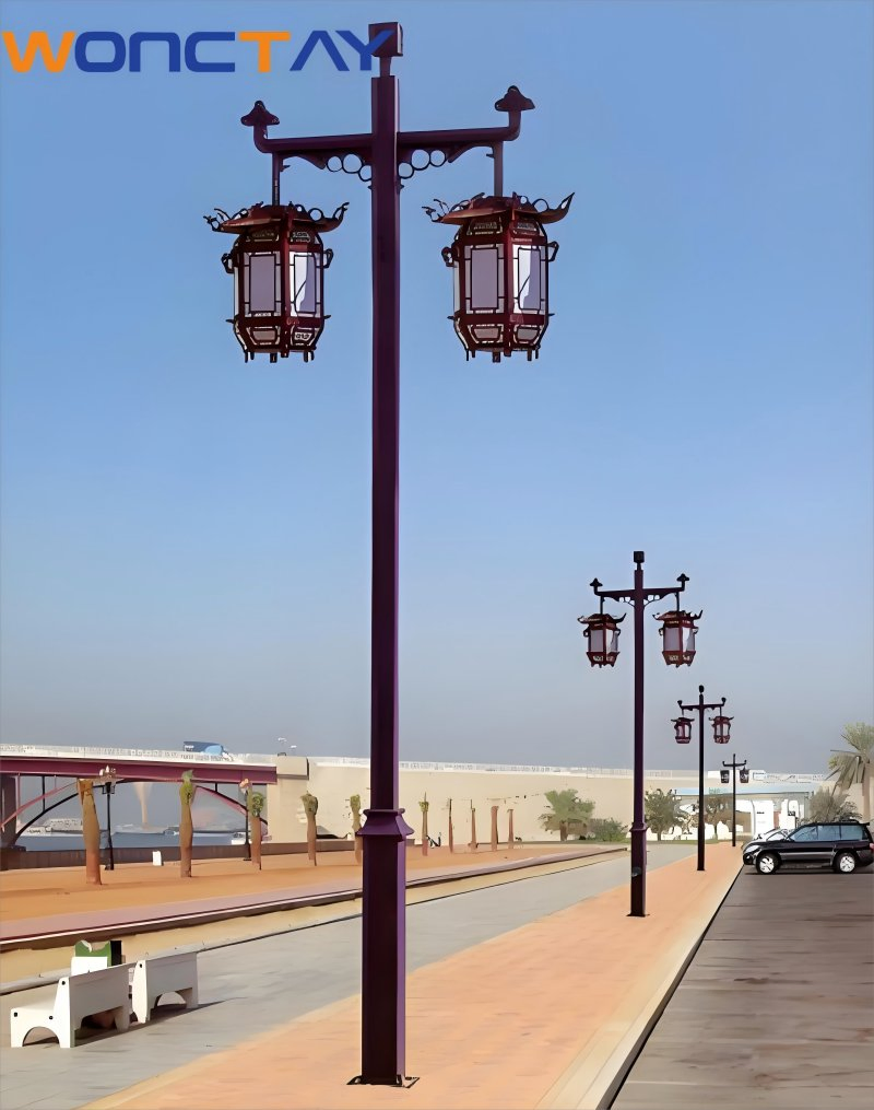 Outdoor Garden Lights Waterproof LED Courtyard Lamps LED Streetlight Bollard Light Solar Light