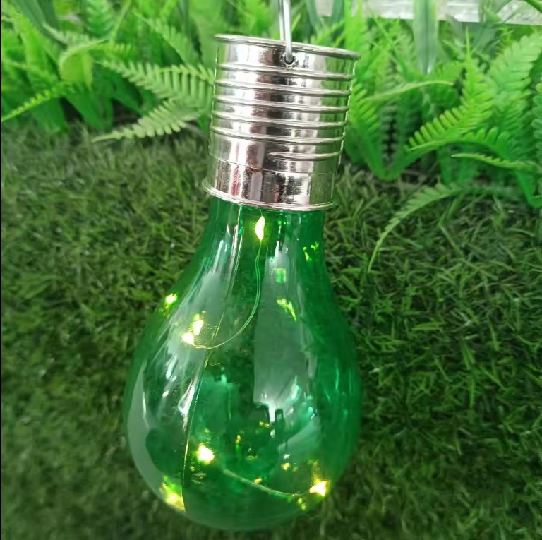 Solar Powered Outdoor Camping Light Waterproof Garden Light Colorful Solar Decoration Lamp