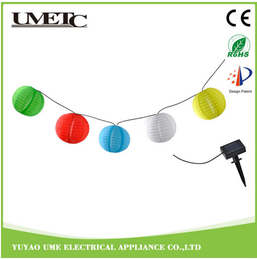 New Outdoor Solar LED Garden Festival Holiday Name String Lights