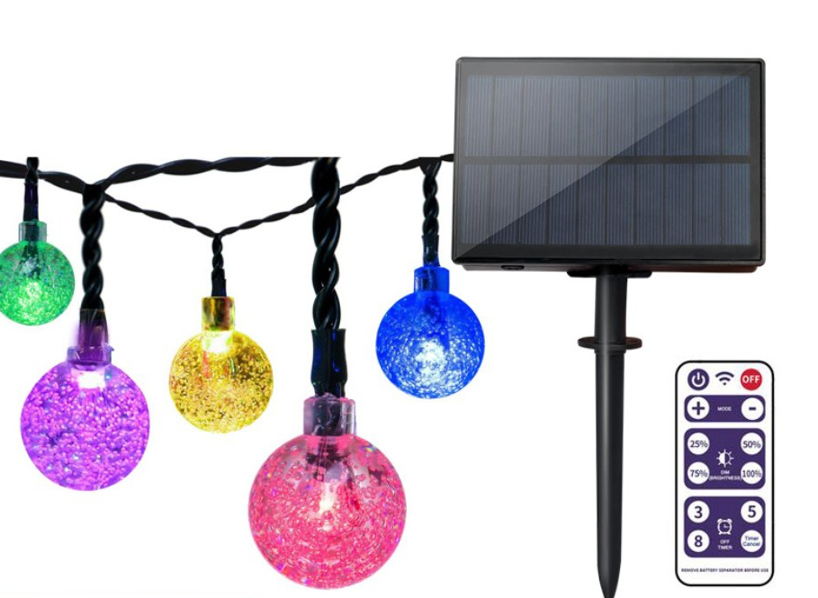 Outdoor Waterproof Holiday Decoration Solar LED String Light