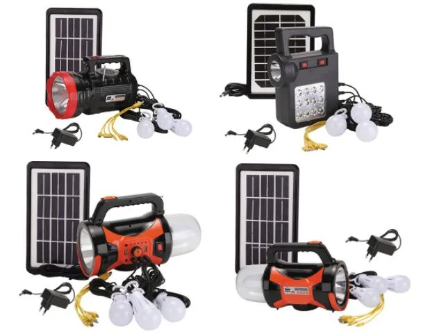 Portable Small Indoor Outdoor Panel Cell Power Home Solar Power Charging Lighting System