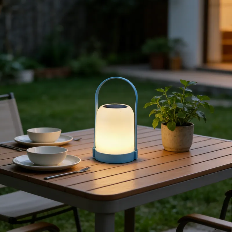 Solar Lantern Detail View