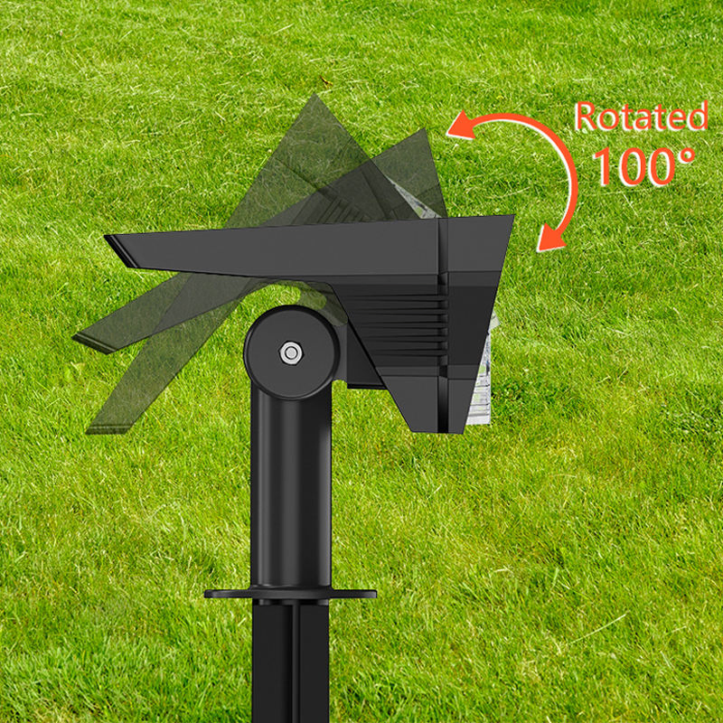 IP54 Waterproof 2-in-1 Cold White LED Solar Spot Light Landscape Lighting for Garden Yard Patio Driveway Walkway Porch
