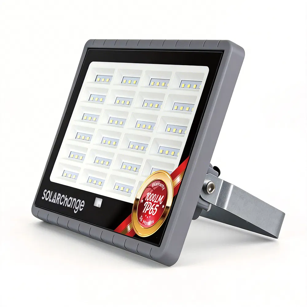 300W Solar Flood Light with 96PCS LEDs for Street Garden Lighting and Outdoor Light